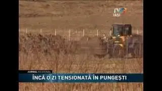 &Icirc;ncă o zi tensionată la Pungeşti