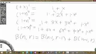 Lisp Program for Binomial Coefficient Calculation with Pascal Triangle Formula