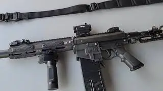 Стрельба из винтовок Valken M17 и VKS. Тест на точность стрельбы из VKS, часть 1.