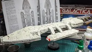 Moebius Models makes Battlestar Galactica [4th installment]