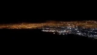 Buenos Aires, by night, by flight