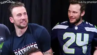 [Vietsub+Engsub]Marvel Cast plays Know your Chris
