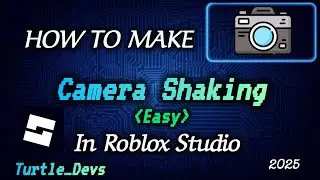 [Free Model][📦] How to Make [Camera Shaking] As DOORS 🚪 in Roblox Studio | Simple 