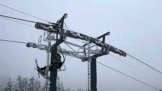 Doppelmayr UNI-S Return Terminal and Breakover Towers - Wildcat Mountain