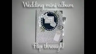 Wedding mini album flip through 🤍🤍🤍
