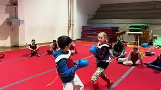 Kickboxer girls VS Karate Boys