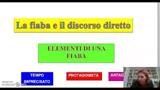 La fiaba e il discorso diretto