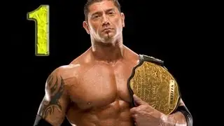 WWE Smackdown vs Raw 2009 BATISTA PART 1 ROAD TO WRESTLEMANIA