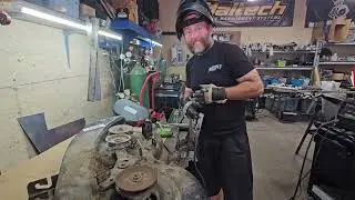 Jarvis the Friendly Welder | Saving the Neighbor&rsquo;s Mower Deck
