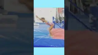 Baby Amyah tumbling 🤸🏽&zwj;♀️😊 #TBT #Shorts #AmyahtheGymnast