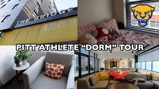 PITT ATHLETE DORMS // The Bridge on Forbes Apartments, track and field