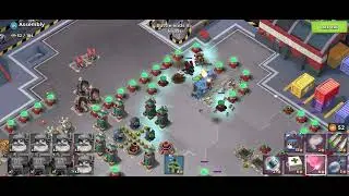 Attacking Operation Stronghold [Assembly] 3 Mechs + 15 Bombardiers | Boom Beach