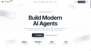 Build & Deploy a Custom AI Agent in Minutes (No-Code Tutorial) #pludoai #pludo