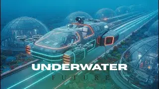 Future City 3730: Underwater vehicle| Sci Fi AI Short Film 4k