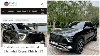 India's Hottest Modified Creta 🔥 All Mods Explained✌🏻 @MindzyAutoMods @TusharBajaj