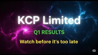 KCP Limited | Q1 FY2026 RESULTS OUT #stocksnews #stockupdates 