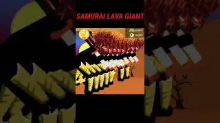New Skin Samurai Lava Giant | STICK WAR LEGACY #17