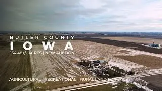 154.48&plusmn; Acres of A-Class Butler County Farmland | Premium Iowa Cropland Auction!