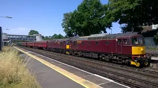 33029 + 33025 with the LU 4-TC unit, EPB and MLV's from the Mid Hants 5Z63 1021 Alton to Southall