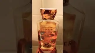 Bath&bodyworks golden sunflower vitamin E shower 🚿 gel 🌼🌻⭐️🌝