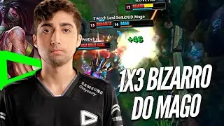 LOUD MAGO MOSTROU COMO CARREGAR de AKALI, QUASE 20 KILLS - TREINO CBLOL 2026