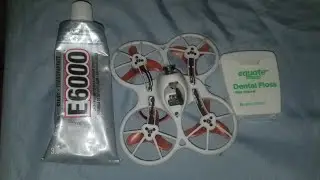 How to structurally repair whoop Frames---Tiny whoop/hawk frame repair