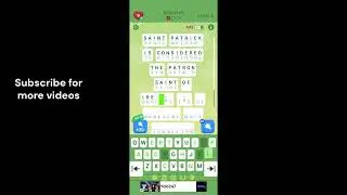 Cryptogram Saint Patricks day Chapter 1 Level 4 | Cryptogram Saint Patricks day Event Answers