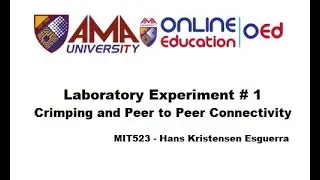 MIT 523 - Advanced Computer Networks Laboratory Experiment #1