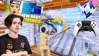 Mero SETTINGS on PS5 Fortnite Unreal Reload + Dualsense Edge (4k 120FPS) SEASON 3 CHAPTER 6
