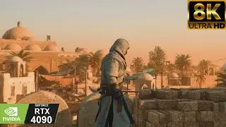 [8K] AC Mirage: RAYTRACING Mod | Complete RT | RTX 4090 |  ULTRA GRAPHICS OVERHAUL 50+ Mods