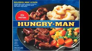 How Good is Hungry-Man's Bourbon Beef TV Dinner? - The Wolfe Pit