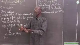 Cours - Troisième - Mathématiques : La statistique / Suite 4 / M. Diop