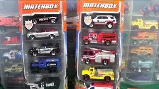 Упаковка из 5 полицейско-медсестр Matchbox 2013 года