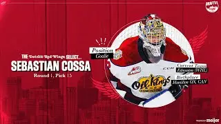 Sebastian Cossa | 2021 NHL Draft Media