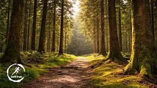 Virtual Run &ndash; Stockhill Wood, Mendip Hills | Summer Treadmill Scenery