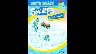 Reading The Smurfs Snow Giant - Let's Read Level 2 - Children Story Time - Bedtime Story