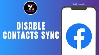 How to Disable Contacts Sync Option in Facebook