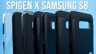 Spigen Samsung S8/S8 Plus Cases - First Look - Thin Fit, Tough Armor, Ultra Hybrid, etc.