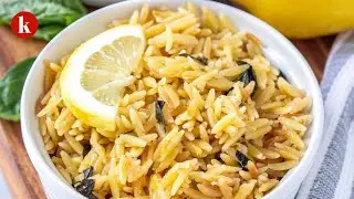 Lemon Parmesan Orzo Recipe