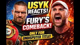 USYK SUMAGOT! May Kondisyon Siya sa Comeback ni Tyson Fury