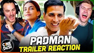 PAD MAN Trailer Reaction w/Andrew & Michael! | Akshay Kumar | Sonam Kapoor | Radhika Apte