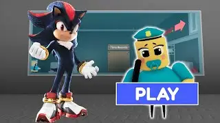 Playing As BABY BARRY in SHADOW THE HEDGEHOG Prison! (Obby) Roblox Gameplay #roblox #prisonescape