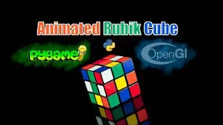 Brute Force Rubik Cube [Pygame+OpenGL] #1
