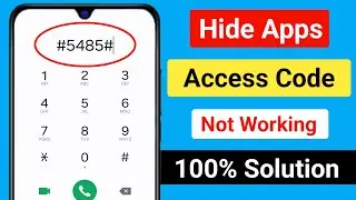 Hide App Access Code Not Working || How to Fix Hide App Access Code Not Working in Oppo, Realme 2025