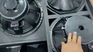 Setup cấu hình bự cho chủ tịch, loa điện 4 bass 40 nexo coil 75/190, 1 sub 50 RCF coil 100/220