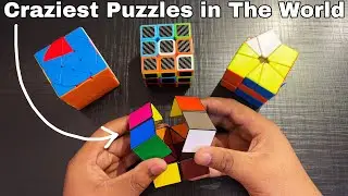 4 Crazy Puzzles Unboxing :