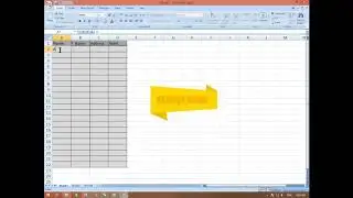 Ms excel 2007 simple sheet in PASHTO class 1 | charsadda learn