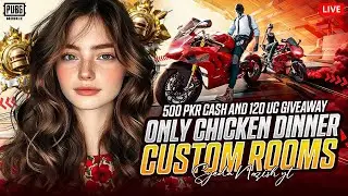 PUBG LIVE GIVEAWAYS CUSTOM ROOMS PUBG MOBILE PAKISTAN #PUBGMOBILE #pubgmnextstarprogram