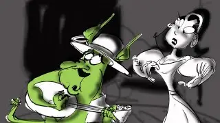 Very early version of Hotel Transylvania 1 - Musical storyboard 