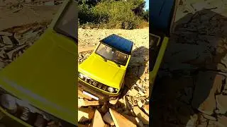 suzuki jimny rc car offroad in extreme condition #rcnepal #rcadventure #rcrockcrawler #rcoffroad